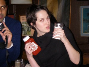 Adorable woman at Mr. Henry's