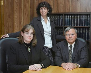 Tiffany Young, Laura Wilson, and Peter Morrissette