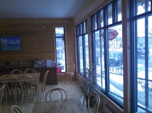 Inside Seating Area at Polish Princess Bakery
